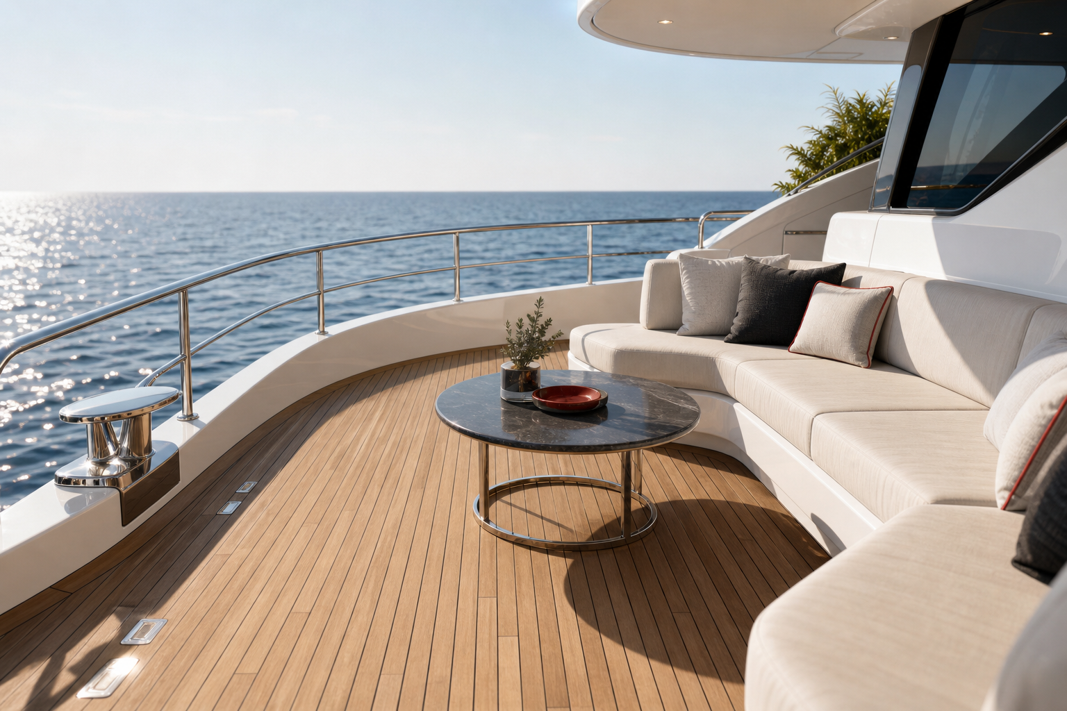 Marine materials for yachts and boats